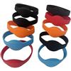 JWFKWNH 10PCS MI Classic 1k impermeabile braccialetto, 13.56mhz nfc Wristband, iso14443a intelligente controllo accessi IC Wristband (mix)