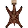 BOLTZE Zerbino Giraf (colore marrone, in PVC e cocco, 80 x 50 x 1,5 cm, a forma di giraffa, antiscivolo, poggiapiedi, accessorio per la casa) 2061311