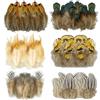 FAREASTSHOP 200 piume per fai da te, 6 stili, piume decorative miste, per fai da te, acchiappasogni, orecchini, cappelli, maschera, Pasqua, carnevale, Halloween, decorazione