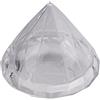 Hopbucan 12PZ Trasparente Diamante Box per Nozze Scatola del Partito Scatola Trasparente Contenitore di Plastica Casa del della Decorazione
