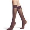 FALKE Pure Matt 50 DEN W Ti semicoprenti tinta unita 1 pezzo, Collant Donna, Rosso Berry 8390, L
