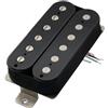 Musiclily Artec VH-Rock Alnico 5 Scoperto Pick Up Humbucker Manico 8,6K per Chitarra Elettrica, Nero
