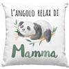 Vulfire Mamma Federa per Cuscino Regalo donna compleanno originale Idee Regali per lei per Natale festa della mamma, L'angolo relax per le mamme - senza Imbottitura (40_x_40_cm)
