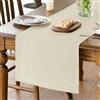 Artoid Mode Beige Primavera Autunno Runner da tavolo 40x300 cm, Decorazione stagionale per cucina, tavolo da pranzo, decorazione interna, vacanza, festa, decorazione