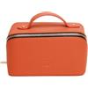 Alice Wheeler The London Train Case Mini Beauty Concertina pieghevole organizer beauty beauty beauty case beauty beauty case beauty case beauty case Alice Wheeler, Arancione e nero, lati morbidi