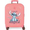 Disney Joumma You Are Magical Valigia da Cabina Corallo 40 x 55 x 20 cm Rigida 3,22 kg Chiusura TSA integrata ABS 3,22 kg 37L Bagaglio a mano