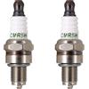 TORCH 2pcs CMR5H Candela d'accensione Sostituisci per NGK CMR5H 5799/6776 / 7599 Candela d'accensione, per 965/RZ7C RZ7CT10, per ACURA - 31915-ZOH-003, per 4194 Candela d'accensione, OEM