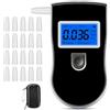 Winload Etilometro Portatile per Alcol Test, Misuratore di Alcol Professionale Digitale, Sensore Semiconduttore, Display LED Digitale, Misurazione Rapida e Accurata, con 20 Beccucci per Alcool Test Monouso