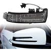GSRECY Indicatore luminoso compatibile con Mercedes A B C CLA GLA GLK Classe W204 W212 W221 W176 X204 W218 LED Specchio laterale marcatore Segnale di svolta luce lente luce gialla (Lato destro)