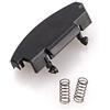 NICOLIE 3 Colori Bracciolo Riparazione Coperchio Console Coperchio Fermo Clip Fermo Compatibile Con Vw Golf 4 Jetta Bora Mk4 Gti R32 Octavia Passat B5 Polo 6R - Nero