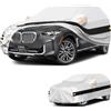 Holthly 10 Strati Telo Copriauto SUV per BMW X5 E70/F15/G05（2007-2026）,100% Copertura Auto Impermeabile,Telo Copri Auto per Esterno,Impermeabile,Protezione UV,Antivento,Antipolvere