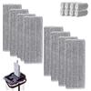 Tomuvpzn Mop Pads, 8 Pezzi Mop Microfiber Cleaning Pads, Mop Pads assorbenti lavabili, Mop Pads di ricambio, Microfibra Pad adatto per la maggior parte dei tipi di terreno e lavatrice