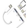 Kefiany Adattatore USB C a Dual USB OTG 3.0 Adapter Tipo C Rapido Caricatore Cavo Convertitore per iPhone 16 per iPad Compatibile con Samsung per Apple Fotocamera Memoria Dati Stick Connessione Splitter