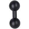 Gvrxec Lega di alluminio da 25 mm a sfera da 25 mm, adattatore per palla, supporto per palla, compatibile con RAM Dual Ball Socket GPS Supporti per telefono cellulare, bicicletta e moto