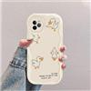 hdqICase Anatra Custodia Onda Silicone Morbido Compatibile con iPhone 12 mini Bianco Cover