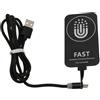 VBESTLIFE Ricevitore di Ricarica Wireless di Tipo C, Patch di Ricarica del Chip del Ricevitore del Caricabatterie Wireless USB C Qi con Aspirazione Magnetica
