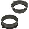 tomzz Audio 2803-022 Anelli per altoparlanti Staffe di adattamento compatibili con Audi TT 8J 2006-2014 Q7 4L dal 2005 Porta anteriore per altoparlanti DIN da 200 mm