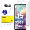 X-Dision Compatibile con Doogee Nota 58/Note 58 PRO Proteggi Schermo, 3 Pezzi [Durezza 9H, Alta Sensibilità, Infrangibile] Alta Definizione 2.5D Pellicola in Vetro Temperato