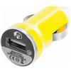 Dragon Trading 1 x Caricabatteria da auto USB giallo (giallo)