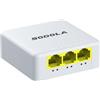 Sodola Extender PoE Gigabit a 4 porte, 1 PoE in 3 Uscite PoE, ripetitore PoE IEEE 802.3 AF/at 30 W con interruttore PoE a Parete 10/100/1000 Mbps