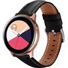 BYISYUE Pelle Cinturino per Amazfit Bip 6/5 Unity/Stratos 3/2/2S/Pace, 22mm Sport Bracciali Cinturini di Ricambio per Amazfit GTR 4/3/3 Pro/2/Balance 46mm/Balance 2/Helio/Active Max