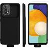 Fraternize Custodia per batteria per Samsung Galaxy A52, 5000 mAh Backup Power Bank Batteria esterna Portatile di Ricarica Copertura Caricatore caso con A52 Screen Protector Vetro Fotocamera Protector