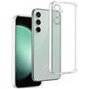 REY Cover in Gel TPU Trasparente per Samsung Galaxy S23 Fe, Ultra Sottile 0,33 mm, Morbido Flessibile, Custodia Silicone