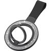 NEO+ Supporto magnetico ad anello per telefono per MagSafe, supporto magnetico per telefono cellulare con supporto girevole a 360°, compatibile con iPhone 16/15/14/13/12, compatibile con Samsung