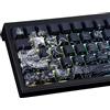 JakeTsai Copritasti PBT, 135 tasti Double Shot Keycaps incisi laterali trasparenti Keycap Set Cherry Profile Keycaps Retroilluminati per Cherry MX Switch ASIN/ISO Layout Tastiera Meccanica