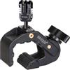 iSHOXS Shark - Supporto per tubo di sedile, adatto per Gopro e Action cam compatibile, accessorio per bicicletta e moto, girevole a 360 gradi, 28-65 mm