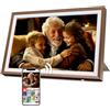 Fine Life Pro Cornice digitale Fine Life Pro 10,1 pollici, Wi-Fi digitale, 32 GB, 1280 x 800 HD, IPS, Touch screen, Smart Cloud, rotazione automatica, condivisione tramite app (bronzo)