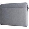 HEDUGO Custodia per Laptop con Tasca per Accessori Custodia Imbottita per Computer da 13 a 14 Pollici Compatibile con MacBook Air/Pro Porta Protettiva per Chromebook/Pc Portatile da 13" a 14",Grigio