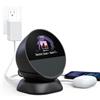 HomeMount Supporto Spot da Tavolo - Base Stabile e Antiscivolo, Compatibile con Spot, con Porte USB-C/A (12W) per Ricarica di Telefono e Auricolari, Salvaspazio (Nero)