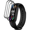 KELOLIN [3 Pezzi] Pellicola Protettiva per Xiaomi Mi Smart Band 6 Facile da Installare (Curva 3D), Copertura Completa, Anti Graffio, HD Protezione Schermo Compatibile con Xiaomi Mi Smart Band 6