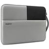 ROEPHY 16 pollici, custodia impermeabile per laptop da 16, Dell/HP Pavilion Envy/Lenovo ThinkPad IdeaPad/ASUS Vivobook/MacBook Pro 16 M3 M2 M1 / Acer, grigio