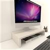 Henor supporto per monitor rialzo TV in legno 62 x 26.5 x 12 cm portata 50 kg Quercia Stel