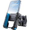 JOYROOM 2026 Porta Cellulare Moto, 【Antiscivolo Antivibrante】 Supporto Telefono Bici【1s Blocco】 Universale Porta Telefono Moto Manubrio Holder per iPhone 17/16, Samsung S26/S25, 4,7-7,0 Smartphone
