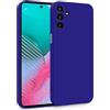 MyGadget Cover per Samsung Galaxy M54 5G - Custodia in Silicone Morbido a Doppio Strato - Case con Protezione Fotocamera & Fodera Interna Antigraffio - Violetta