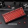 mintcaps Shine Through Keycaps Tastiera Meccanica (rosso)