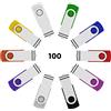 KOOTION Cle USB 4 GB - Chiavetta USB 2.0 a buon mercato per PC, TV, iPad, auto, lettore Xboxone (4 GB, multicolore)