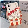 hdqICase Custodia Carina Compatibile con Oppo A91 - Comoda Cover in TPU Morbido Mostro Ciliegia Animali Cartoni Case