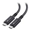 Cable Matters attivo Cavo USB 4 type-C 40 Gbps lungo 3 m con video 8K e ricarica da 100 W, compatibile con Thunderbolt 4/3, USB C per cuffie VR, docking station, MacBook, DELL XPS, Surface Pro e altro