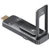 AIMIBO Trasmettitore HDMI Wireless, 1RX Accoppiato fino a 8 TX, Antenna Pieghevole, Streaming video e audio 5G Extender HDMI Wireless, da Utilizzare con Ricevitore