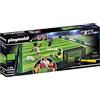 PLAYMOBIL Sports & Action 71120 Grande Campo da Calcio, Calcio da Tavolo per Bambini, 2 Portieri, 1 Calciatore in Posizione di Tiro, 3 Palline, Giocattolo per Bambini da 5 Anni in su