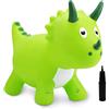 U&C Planet U & C Planet Animal Hopper per il bambino, Dinosaur Hopper per i bambini, Bouncy Horse Hopping Toy, Ride on Dino Hop, Regalo di compleanno di Natale per 2 3 4 5Years Old Hop Along Yard Indoor Outdoor