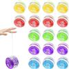 KBIBCK JoJo - Luce a LED YoYo, 17 pezzi per bambini, in plastica, Responsive Yoyo, per principianti e bambini, per feste di compleanno, regalo per gli ospiti, in classe (colore casuale)