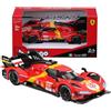 Burago Bburago - Ferrari 499P LMH n°51 - Modellino Realistico Auto in Scala 1:43, Modello 2023 24H Le Mans Champion, Replica Diecast con Licenza Ufficiale Ferrari, Età Consigliata 14+ Anni