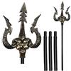 Boland Tridente satanico 117 cm per adulti - Oro - Taglia Unica