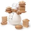 Kikkerland Gioco da Tavolo D'EQUILIBRIO Bilancia Il Panettiere Balance The Baker