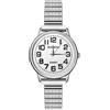 Silverora Orologi da donna in acciaio inossidabile elastico: buona lettura analogico al quarzo da donna con scala numerica araba orologio da polso con fascia elastica Regali per le donne anziane,